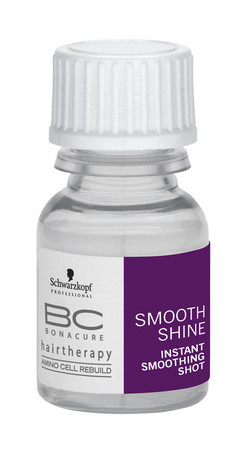 Schwarzkopf Professional Bonacure Smooth Shine Instant Smoothing Shot kúra pre okamžité skrotenie a uhladenie nepoddajných vlasov