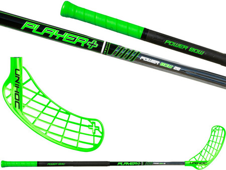 Floorball stick Unihoc Player Plus Power Bow 26 ´13