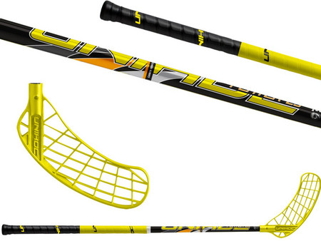 Floorball-Stick Unihoc Player 29 Neon yellow ´13