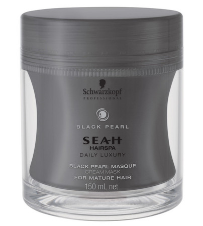 Schwarzkopf Professional Seah Black Pearl Masque Cream Mask hĺbkovo regeneračný krémová maska