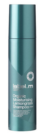 label.m Organic Moisturizing Lemongrass Shampoo hydratační organický šampon