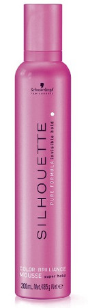 Schwarzkopf Professional Silhouette Color Brilliance Mousse Schaum für Volumen und Glanz von coloriertem Haar