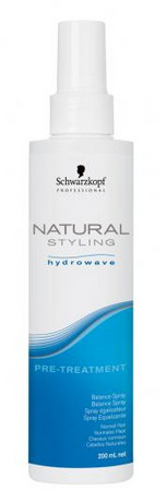 Schwarzkopf Professional Natural Styling Hydrowave Pre-Treatment Spray ošetrenie pred trvalou