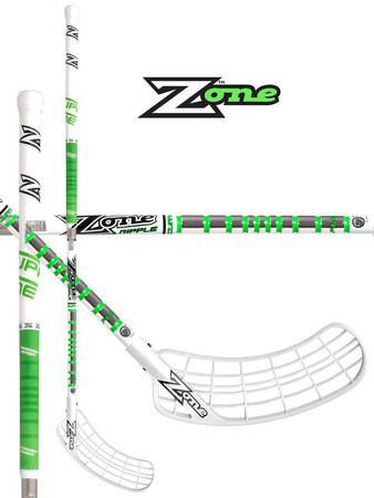 Floorball stick Zone SUPREME Ripple curve 2.0 ° Green laser 27 `14