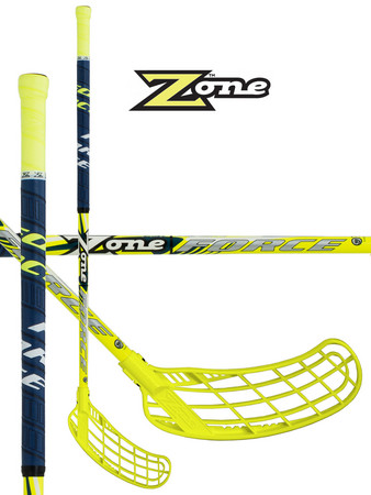 Florbalová hůl Zone FORCE Composite Blue/yellow `14
