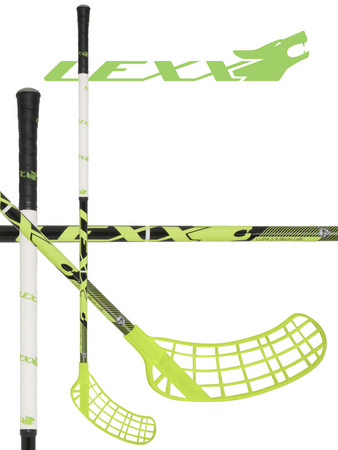 Florbalová hokejka Lexx LUPA A2 2,6 oval black `14