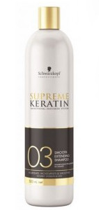 Schwarzkopf Professional Supreme Keratin Smooth Extending Shampoo 03 šampon pro dlouhotrvající uhlazení vlasů