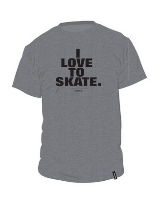T-Shirt Powerslide I love to skate `14 