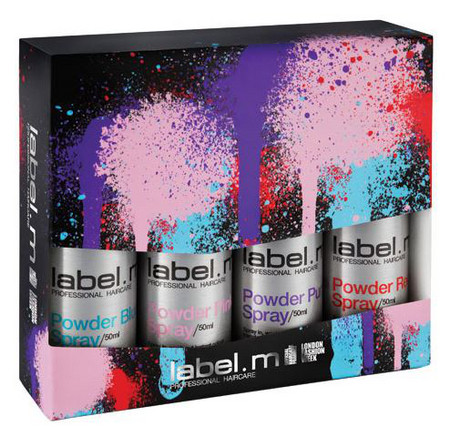 label.m Complete Colour Makeover Set sada barevných sprejů
