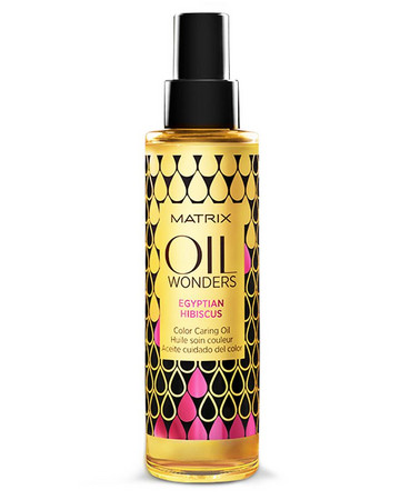 Matrix Oil Wonders Egyptian Hibiscus oil for the shine of dyed hair