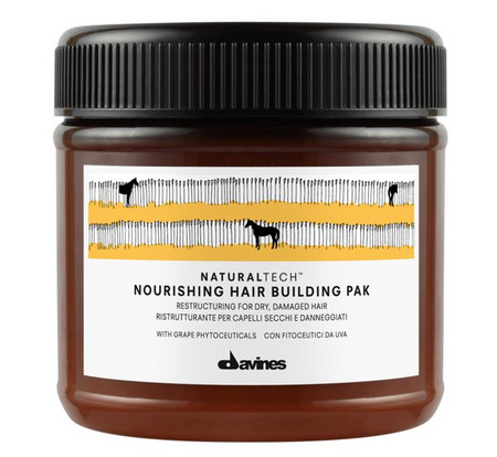 Davines NaturalTech Nourishing Hair Building Pak mask for dry and damaged hair