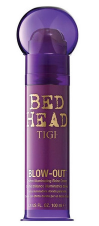TIGI Bed Head Blow Out žiarivý zlatý krém pre lesk