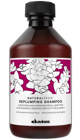 Davines NaturalTech Replumping Shampoo hair strengthening shampoo