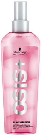 Schwarzkopf Professional OSiS+ Soft Glam Light Glossy Holdspray lak na vlasy bez aerosólu pre lesk