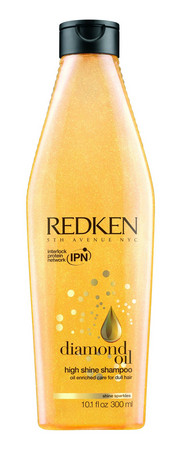 Redken Diamond Oil High Shine Shampoo šampon pro lesk a posilnění jemných vlasů