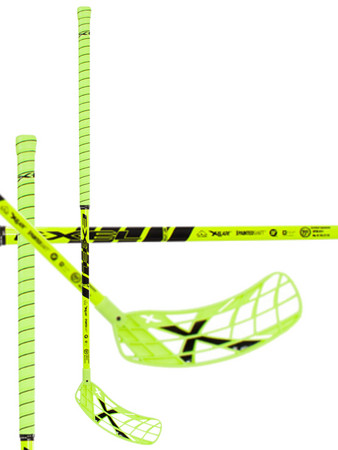 Floorball stick Exel X-Play Nano Neon Yellow 3,4 SB `15