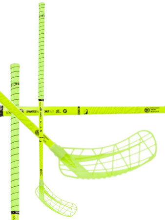 Florbalová hokejka Exel Ultra Neon Yellow 2.3 103 Round MB `15
