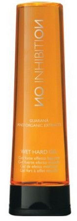 No Inhibition Wet Hard Gel gel for a wet look with strong fixation