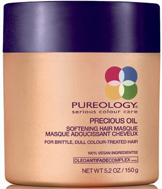 Pureology Precious Oil Softening Hair Masque maska pro barvené vlasy