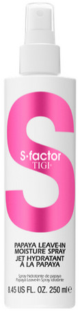 TIGI S-Factor Papaya Leave-In Moisture Spray hydratačný bezoplachový sprej
