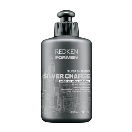 Redken For Men Silver Charge Shampoo strieborný šampón