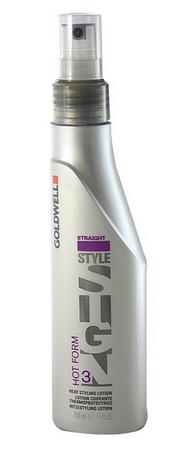 Styling lotion GOLDWELL STYLE SIGN Straight Hot Form