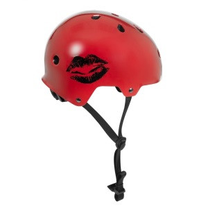 Women's helmet Powerslide ENNUI Lips red `15