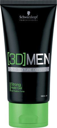 Schwarzkopf Professional [3D] MEN Strong Hold Gel silný fixační gel