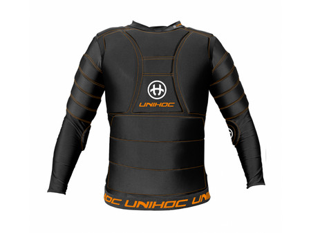 Unihoc FLOW black Goalie vest