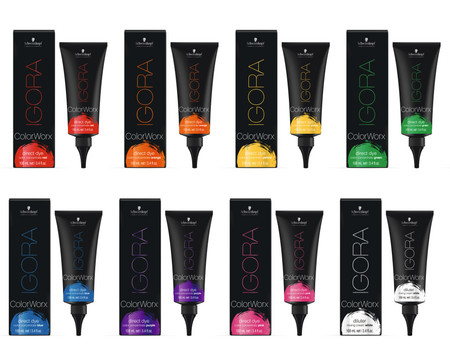 Schwarzkopf Professional Color Worx Concentrates Haarfarbe für mutige Farbeffekte