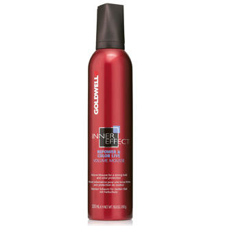 Pěna GOLDWELL INNER EFFECT Repower & Color Live Volume Mousse