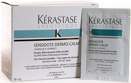Kérastase Specifique Sensidote Dermo-Calm Soufflé Effect Effervescent Powder zklidňující pudr pro citlivou pokožku hlavy