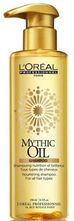 L'Oréal Professionnel Mythic Oil Shampoo pečující šampon pro regeneraci a lesk