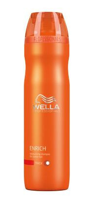 Wella Professionals Enrich Hydrating Shampoo for Thick Hair hydratační šampon pro silné vlasy