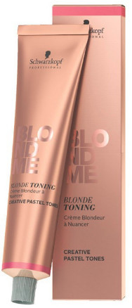 Schwarzkopf Professional BlondME Blonde Toning Toner Creme mit Farbpigmenten