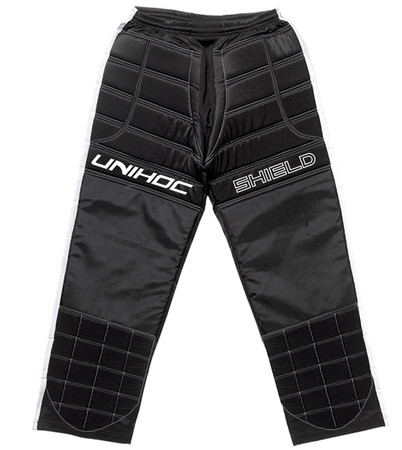 Unihoc Basic SHIELD pants black/white Brankárske nohavice