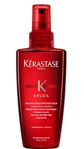 Kérastase Soleil Micro Voile Protecteur Fine, Dry and Light Mist lehká ochranná mlha pro barvené vlasy namáhané sluncem
