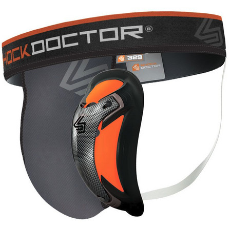 Shock Doctor 329 UltraPro Supporter With Ultra Carbon Flex Cup Jockstrap with ultra carbon flexion insert