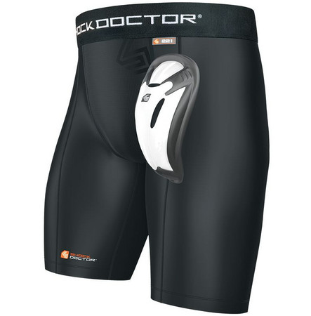 Shock Doctor 221 Core Compression Short With BioFlex Cup Kompresné šortky so suspenzorom