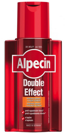 Alpecin Double Effect Shampoo kofeinový šampon proti padání vlasů a lupům