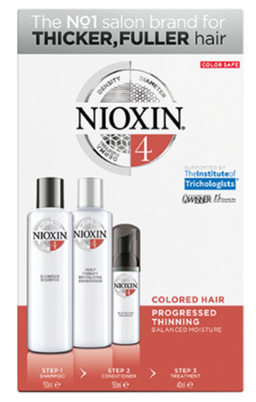 Nioxin Trial Kit System 4 XXL Set für coloriertes, sichtbar dünner werdendes Haar