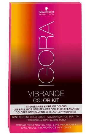 Schwarzkopf Professional Vibrance Color Kit barvící sada - vyvíječ a rukavice