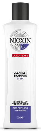 Nioxin Cleanser 6 Shampoo für chemisch behandeltes, sichtbar dünner werdendes Haar