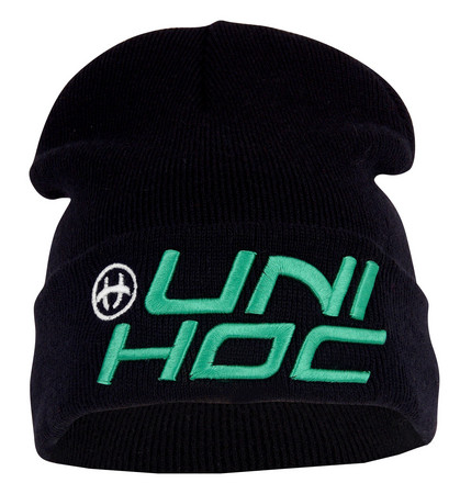 Unihoc Beanie UNITED black zimní čepice