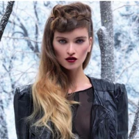 Christmas hairstyle