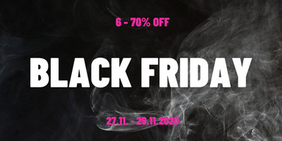 BLACK FRIDAY: Discounts Up to 70%