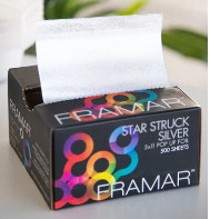 Framar Pre-cut aluminium foils in a dispenser box