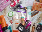 Sample of professional hair cosmetics