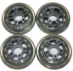 Kolieska  WORKER  64x24mm, 78A  odpružené  -  výpredaj
