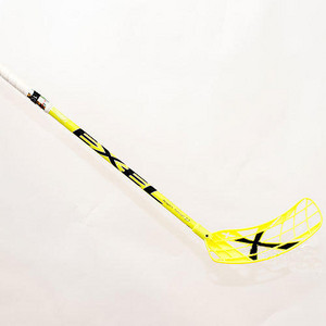 Florbalová hokejka Exel Doublecurve 2.7 Yellow